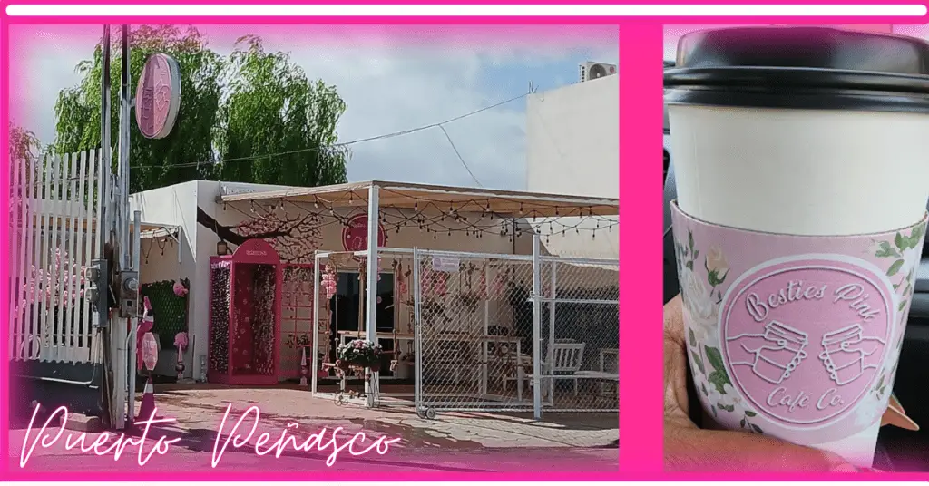 Besties Pink Cafe Co. Puerto Peñasco Coffee